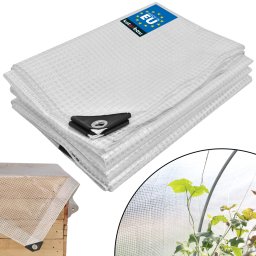 Prelată de protecție rezistentă transparentă pentru seră 100 g/m2 5x8 m