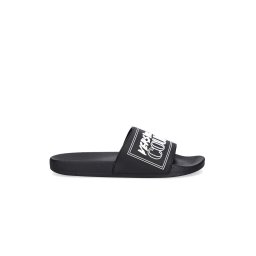 VERSACE JEANS COUTURE Slides Fondo Slide Dis. Sq3 78YA3SQ3ZSC22 899 black