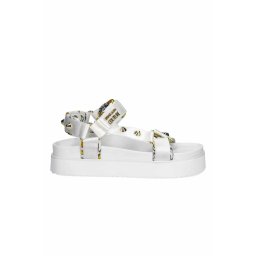 VERSACE JEANS COUTURE Sandale Fondo Arizona Dis. Sm2 78VA3SM2ZS187 g03 white/gold