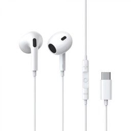Casti cu microfon Baseus Encok CZ17, USB-C, Moon White