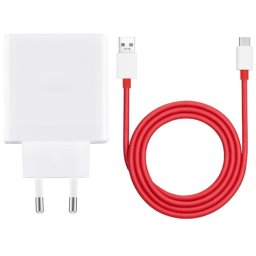 Incarcator retea cu cablu OnePlus VCBA0BEH, USB-C, 100W, 9.1A, 1 x USB-A, Alb