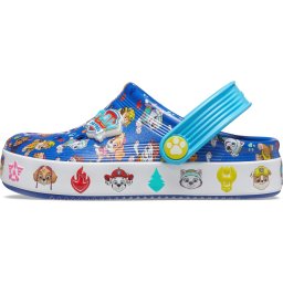 Crocs Pantofi deschiși 'Toddler Off Court' albastru / galben / portocaliu / roșu