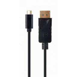 Cablu USB type C la Displayport 4K60Hz T-T 2m, Gembird A-CM-DPM-01