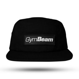 GymBeam Șapcă 5Panel cap Military Black UNI