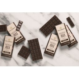 Mini Tablete Ciocolata Neagra Napolitans NAP 811, set 75 buc, Callebaut