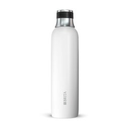 Aparate de preparare sifon Brita sodaTRIO stainl. steel Bottle white small