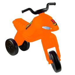 Motocicleta fara pedale, portocalie,+2 ani