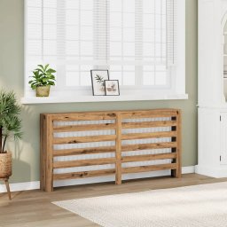Masca de calorifer stejar artizanal 175x20x82 cm lemn prelucrat GartenMobel Dekor