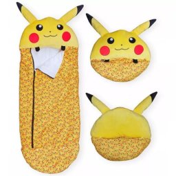 Pokemon: Sac de dormit Pikachu - 50 x 130 cm
