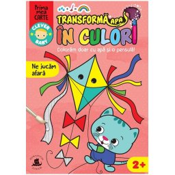 Transforma apa in culori. Ne jucam afara