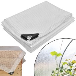 Prelata de protecție puternică transparentă cu efect de seră 120 g/m2 3x5 m