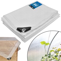 Prelată de protecție rezistentă transparentă pentru seră 100 g/m2 3x5 m