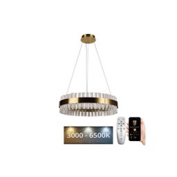Lustră LED de cristal dimabilă pe cablu LED/40W/230V + telecomandă