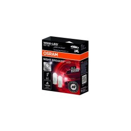 Set 2x LED bec auto NIGHT BREAKER W2.1x9.5d/1W/12V 5700K - Osram
