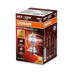 SET 2x Bec auto NIGHT BREAKER H7 PX26d/55W/12V - Osram