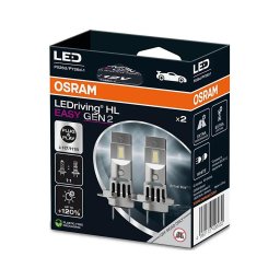 SET 2x LED Bec Auto EASY GEN H7 PX26d/16W/12V 6500K - Osram