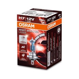 SET 2x Bec auto NIGHT BREAKER H7 PX26d/55W/12V - Osram