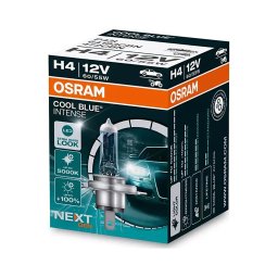 SET 2x Bec auto COOL BLUE H4 P43t 60/55W 12V 5000K - Osram