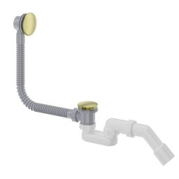 Sistem scurgere cada, Deante NHC_R57B ,cu preaplin, ventil tip clic clac, auriu periat