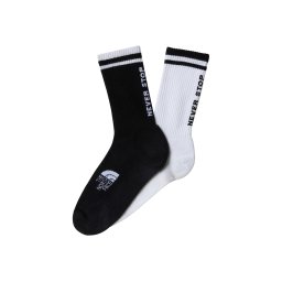 THE NORTH FACE Șosete 'EVERYDAY' negru / alb