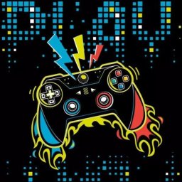 Șervețele de hârtie cu model de controler, 33 x 33 cm - 20 buc