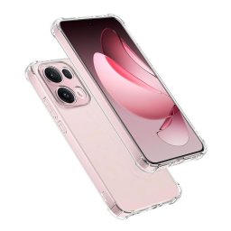 Husa Techsuit Shockproof Silicone - Husă silicon - compatibil cu Oppo Reno13 Pro - Anti-șoc - culoare Transparent
