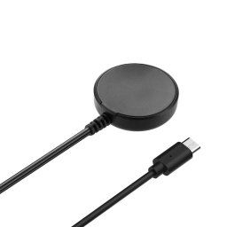 Incarcator de retea Incarcator pentru Samsung Watch, Type-C, 2.5W, Metal Case - Techsuit (TSC22) - Black