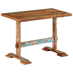 Masa de bucatarie, 110x55x78 cm, lemn masiv reciclat GartenMobel Dekor
