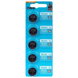 Lithium battery Vinnic CR1632 5 pcs.