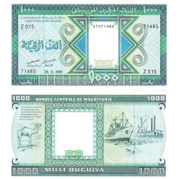 Mauritania 1989 - 1000 ouguiya, necirculata