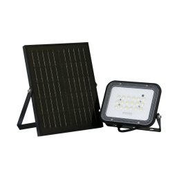 Reflector LED PNI GreenHouse WS50 PRO 50W cu panou solar 6W, acumulator 5000mAh, 800lm, telecomanda, timing si luminozitate regl