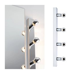 Corp de iluminat pentru oglindă de baie Paulmann 80098 4xE14/40W IP44 REGULA 230V crom