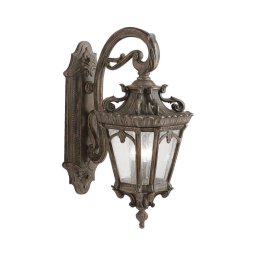 Aplică de exterior Kichler KL-TOURNAI2-XL TOURNAI 3xE14/60W/230V IP44