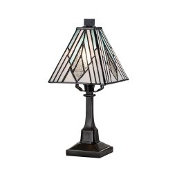 Elstead TF-ALDERLEY-TL-S - Lampă de masă Tiffany ALDERLEY 1xE14/40W/230V 32,3 cm