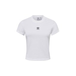 ADIDAS ORIGINALS Tricou 'Essentials' negru / alb