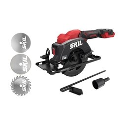 Skil - 3540 CA - Fierastrau circular fara acumulatori si incarcator, Li-Ion, 20 V, - Ah, 115x9.5 mm, accesorii