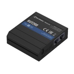 Router industrial, Teltonika, 200 LTE/4G/3G/2G, Negru/Albastru