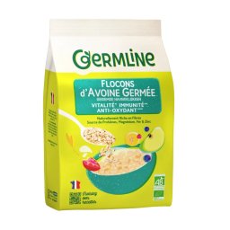 Fulgi de ovaz germinat, bio, 350g, Germline