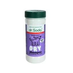 Sampon uscat pentru caini cu bicarbonat de sodiu si extract de lavanda, 350g, Dr.Soda