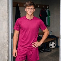 Echipament sport personalizabil, poliester 100%, magenta