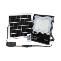 Proiector LED RGB solar dimabil Aigostar LED/200W/3,2V IP66 + telecomandă
