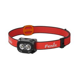 Lanternă frontală LED reîncărcabilă dimabilă Fenix HL18RTV20BLC LED/USB IP66 negru/portocaliu