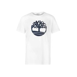 TIMBERLAND T-Shirt Kennebec River Tree Logo TB0A2C2R1001 100 white