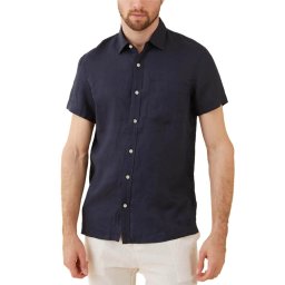 SCOTCH & SODA Cămaşă Core Linen 180572 SC401 night