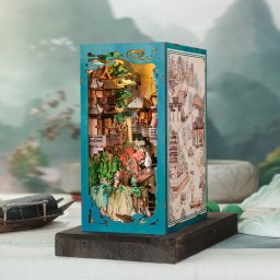 Puzzle 3D, Cotor de carte DIY, Viata inteleptului, 250 piese