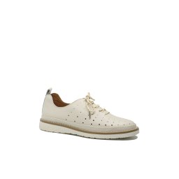 Pantofi casual Pass Collection, bej din piele naturală cu perforații OTR60017-38 EU