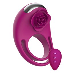 ToyJoy Put a RIng on It C-Ring Remote Fuchsia