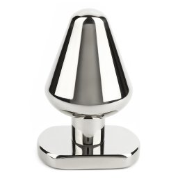 Mr. Steel Heavy Steel Butt Plug Small Silver