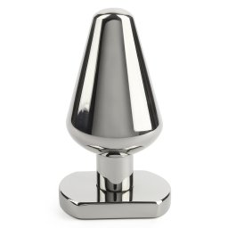 Mr. Steel Heavy Steel Butt Plug Medium Silver