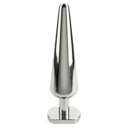 Mr. Steel Heavy Steel Butt Plug Large Silver